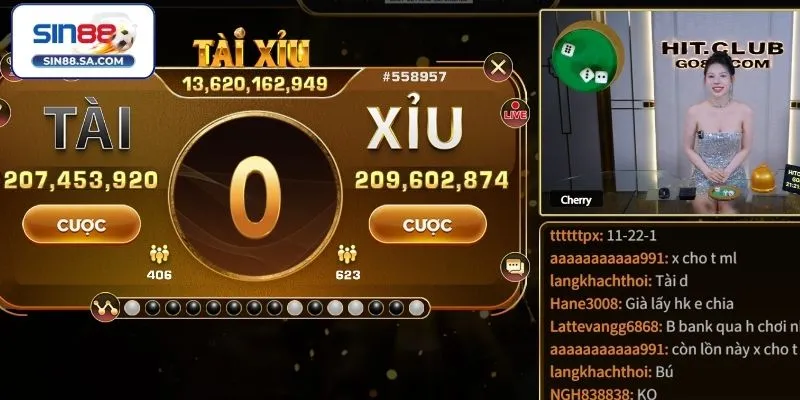 Giới thiệu Tài Xỉu Sin88