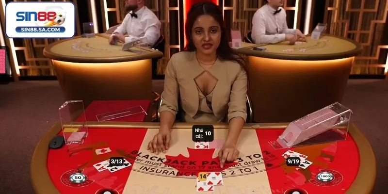 Giới thiệu về Blackjack Sin88