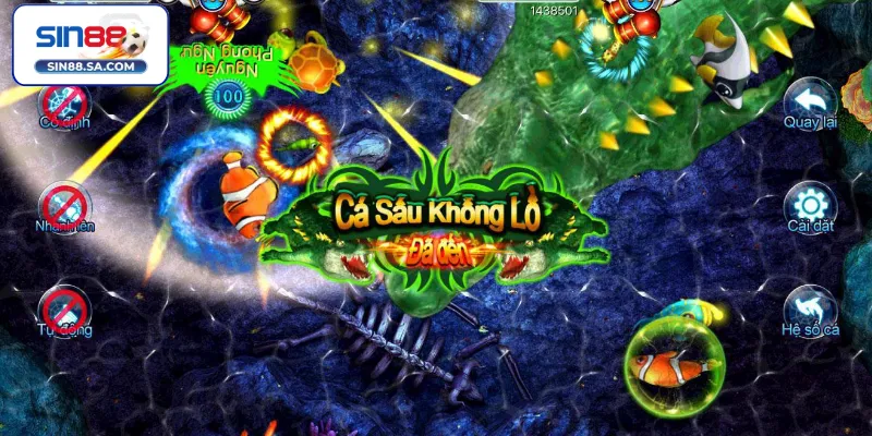 Hệ thống sinh vật biển và vũ khí tối tân tại Tỷ Phú Đại Dương