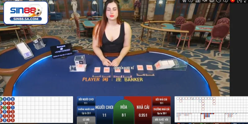 Kinh nghiệm chơi Baccarat thắng lớn tại Sin88