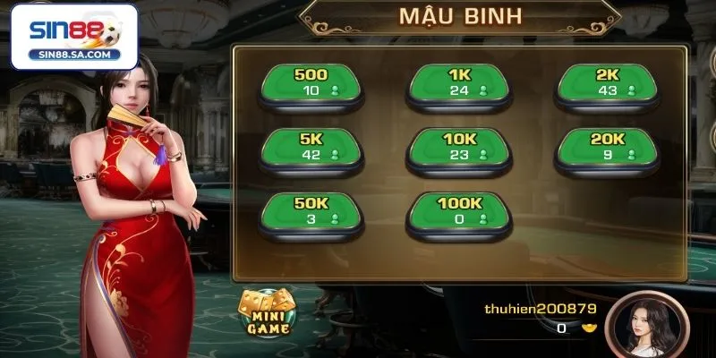 Tổng quan về Mậu Binh Sin88
